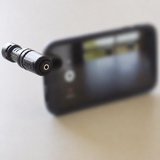 RODE VideoMic ME directional smartphone microphone with TRRS output, cardioid pickup, flexible mount, rear 3.5mm headphone jack, and deluxe furry windshield