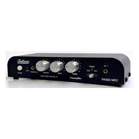 Rolls Bellari PA550 MK2 3 Channel Preamplifier Black