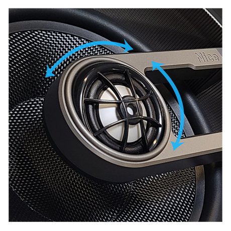 SpeakerCraft SC2-IC6-TILT 6.5" Angled In-Ceiling Speaker w/ AccuAim Tweeter