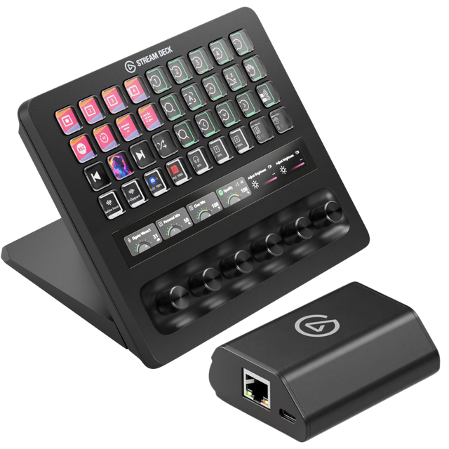 Elgato Stream Deck + XL and Stream Deck Network Dock