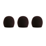 Shure A58WS-BLK 3-Pack Foam Windscreens