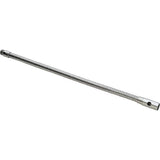 Shure G18A 18-inch flexible chrome microphone gooseneck with side vents and standard threaded ends