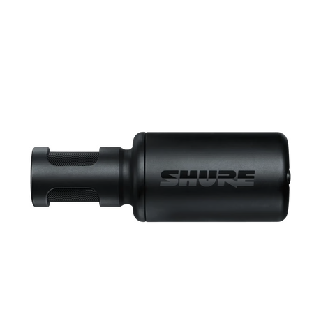 Shure MV88+ Video Kit digital stereo condenser microphone with Manfrotto PIXI tripod phone mount iOS and USB-C cables