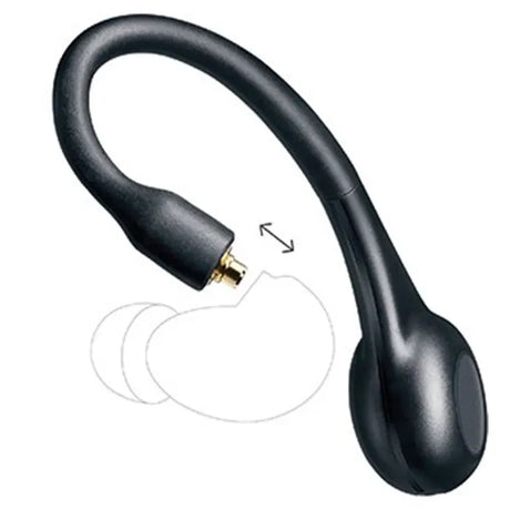 Shure RMCE-TW2 MMCX true wireless replacement adapter with over-ear secure fit and Bluetooth connectivity for detachable earphones