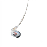 Shure SE425-CL in-ear sound isolating earphones with dual balanced-armature drivers, detachable MMCX cable, sleeve kit, carrying case, and 3.5mm to 6.3mm adapter - Right