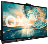 SMART Board QX065-P QX Pro Series 65-Inch Interactive Display with iQ pressure-sensitive pens 8-mic array Wi-Fi 6 and 4K camera