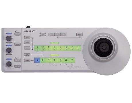 Sony RM-BR300 Joystick Remote Control Panel for Sony PTZ Cameras with VISCA control preset positions and 10 foot cable