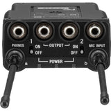 Sony URX-P03D/14 UWP-D 2-channel portable wireless receiver UC14 470 to 542 MHz with USB power headphone output and 3-channel mixer