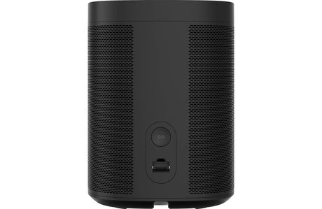 Sonos One Gen 2 black compact smart speaker with built-in Alexa Google Assistant AirPlay 2 Wi-Fi and Ethernet