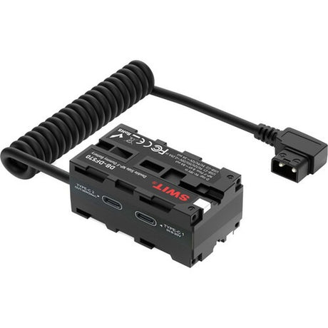 SWIT DB-DF570 Dual-Side NP-F Dummy Battery Adapter with USB-C