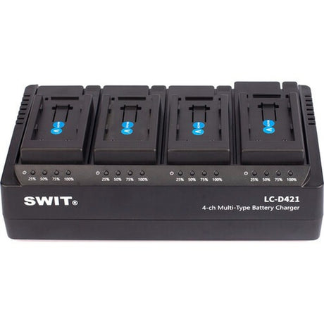 SWIT LC-D421V 4-Channel JVC BN-VF823 Battery Charger