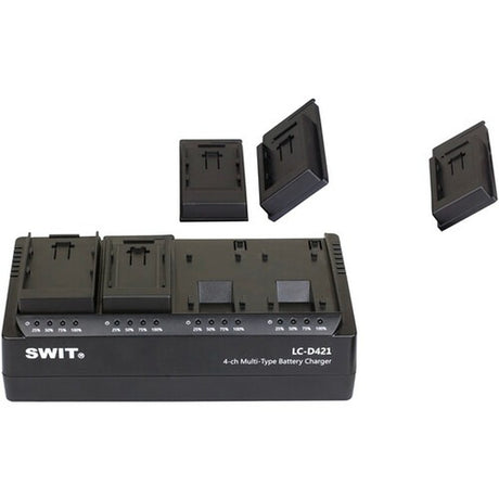 SWIT LC-D421V 4-Channel JVC BN-VF823 Battery Charger