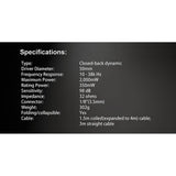SWIT ME-S10 Closed-Back Professional Monitor Headphones
