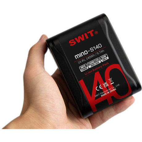 SWIT MINO-S140 140Wh 65W USB-C Pocket V-Mount Battery
