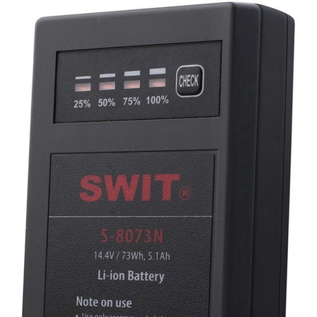 SWIT S-8073N 73Wh NP-1 Battery with Dual D-Tap Outputs