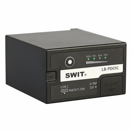 SWIT LB-PD65C 65Wh Panasonic VBR59 Battery with D-Tap and USB-C