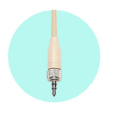 SWIT LPM1 Beige Headset Microphone with Locking 3.5mm TRS