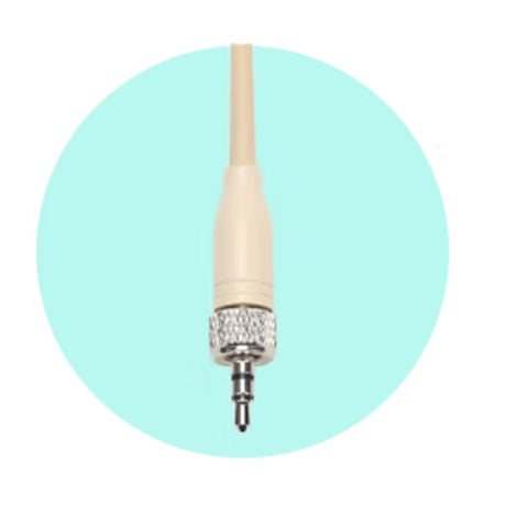 SWIT LPM1 Beige Headset Microphone with Locking 3.5mm TRS