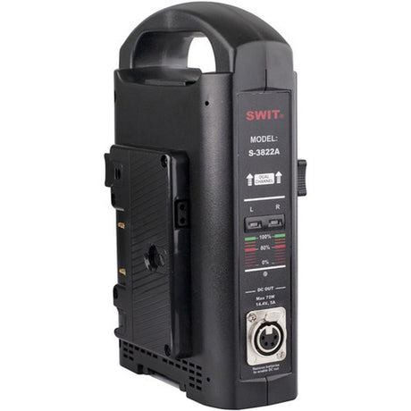 SWIT S-3822A 2-Channel 3A Gold Mount Battery Charger