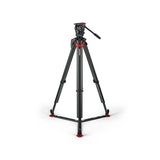 Sachtler S2064S-FTGS System aktiv6 flowtech75 GS Tripod with Spreader, Handle and Bag