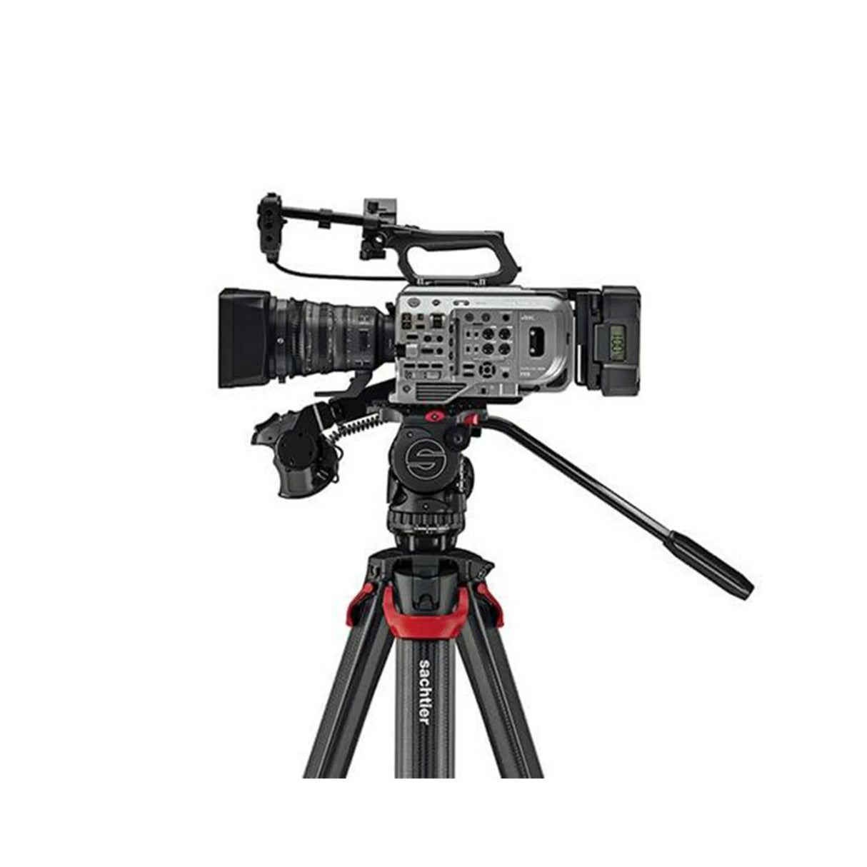 Sachtler S2064S-FTGS System aktiv6 flowtech75 GS Tripod with Spreader, Handle and Bag