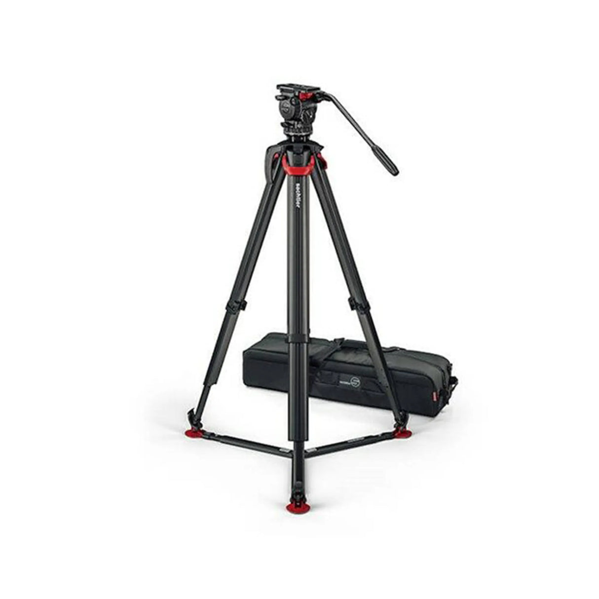 Sachtler S2068T-FTGS System aktiv8T flowtech75 GS Tripod with Spreader, Handle and Bag