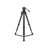 Sachtler S2072S-FTGS System aktiv10 flowtech100 GS Tripod with Spreader, Handle and Bag