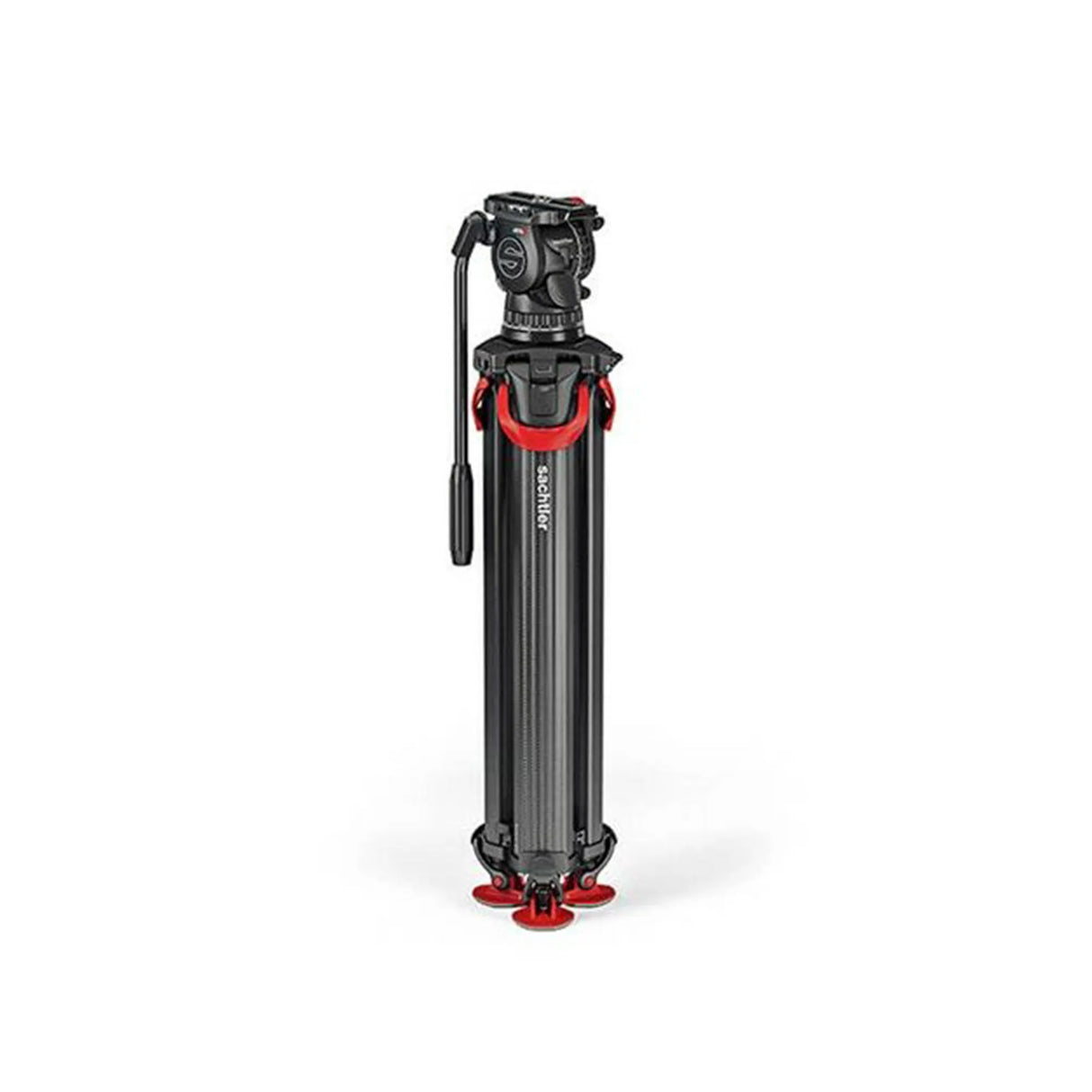 Sachtler S2072S-FTGS System aktiv10 flowtech100 GS Tripod with Spreader, Handle and Bag