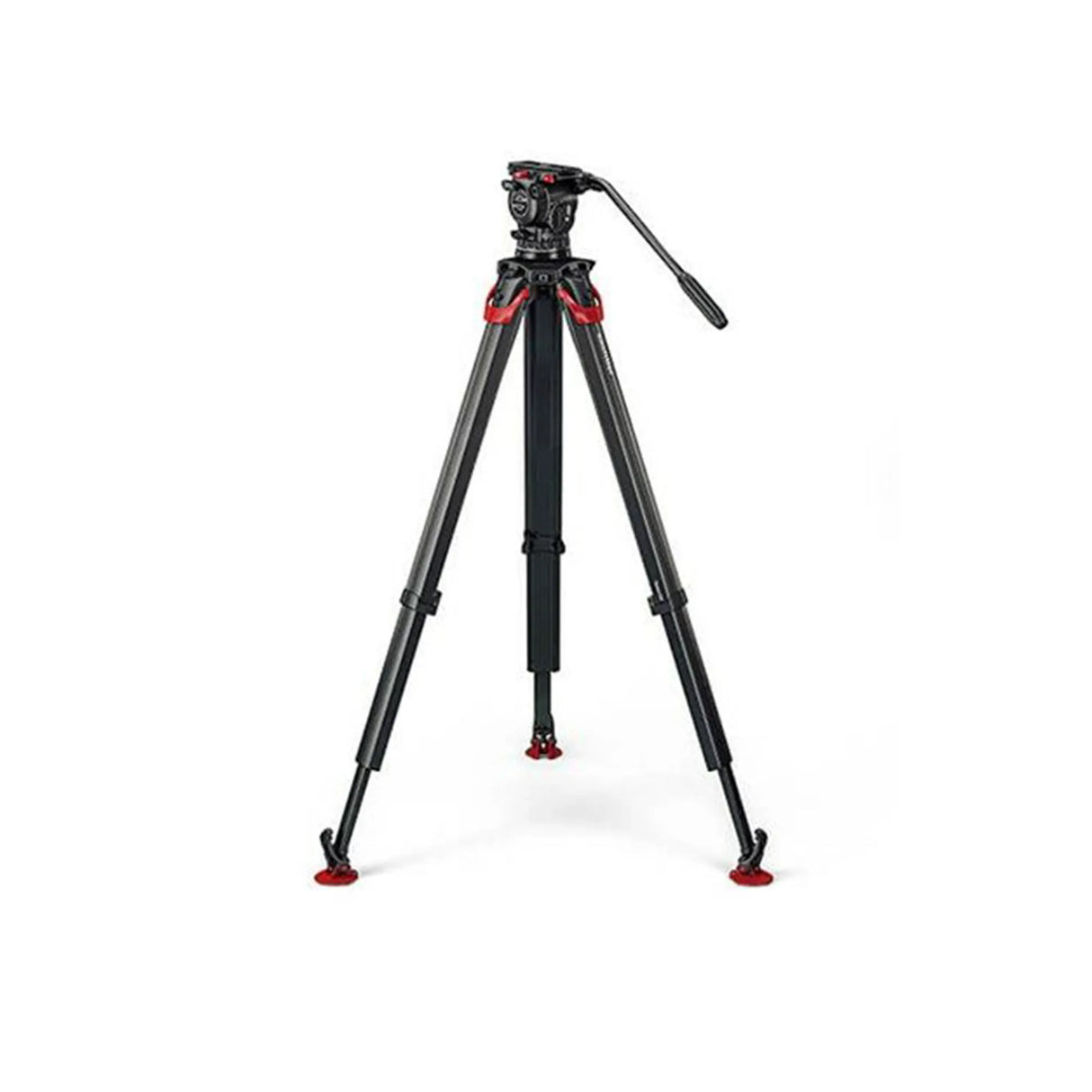 Sachtler S2072S-FTGS System aktiv10 flowtech100 GS Tripod with Spreader, Handle and Bag