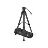 Sachtler S2072S-FTMS System aktiv10 flowtech100 MS Tripod with Spreader, Handle and Bag