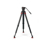 Sachtler S2072S-FTMS System aktiv10 flowtech100 MS Tripod with Spreader, Handle and Bag