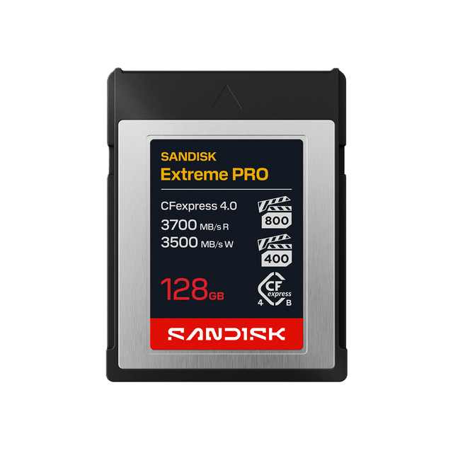 SanDisk SDCFEB-128G-GN4NN Extreme PRO 128GB CFexpress 4.0 Type B Card