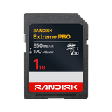 SanDisk SDSDXXJ Extreme PRO SD UHS-I V30 Memory Card