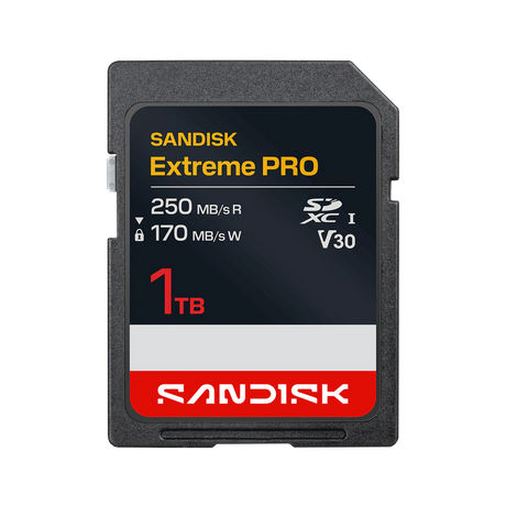 SanDisk SDSDXXJ Extreme PRO SD UHS-I V30 Memory Card