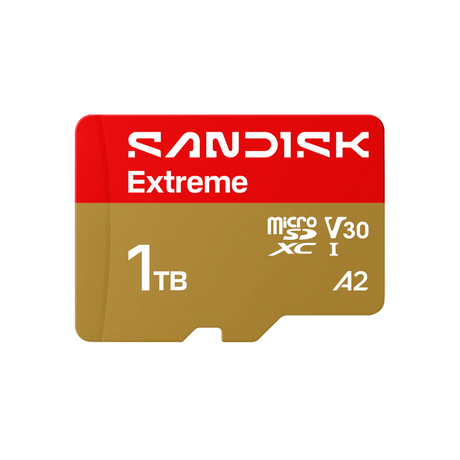 SanDisk SDSQXH9-1T00-GZ6MA Extreme 1TB microSD UHS-I Memory Card