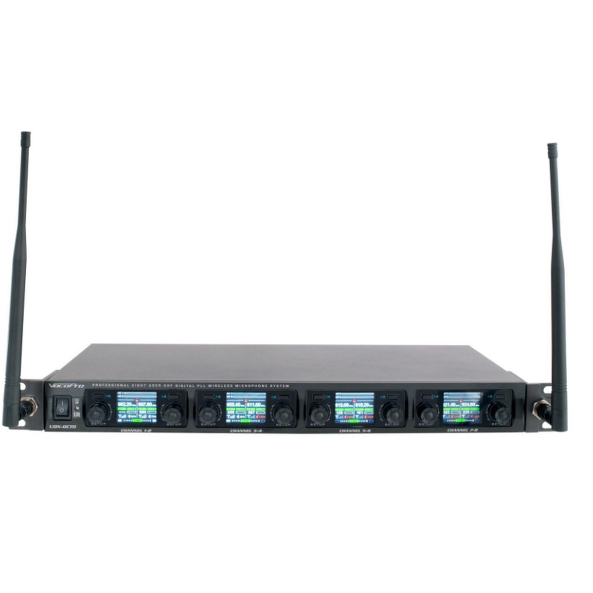 VocoPro UDX-OCTO-ULTRA 8-User Digital PLL Wireless Microphone System