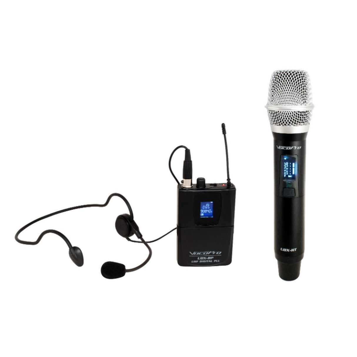 VocoPro UDX-OCTO-ULTRA 8-User Digital PLL Wireless Microphone System