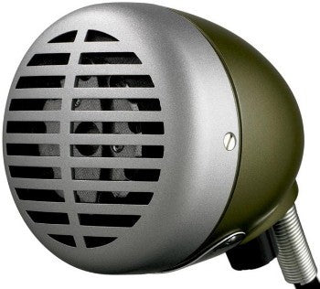 Shure 520DX "Green Bullet" Harmonica Harp Dynamic Microphone