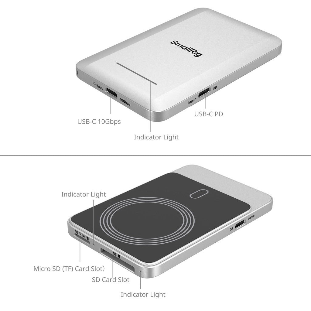 SmallRig Multifunctional Portable SSD