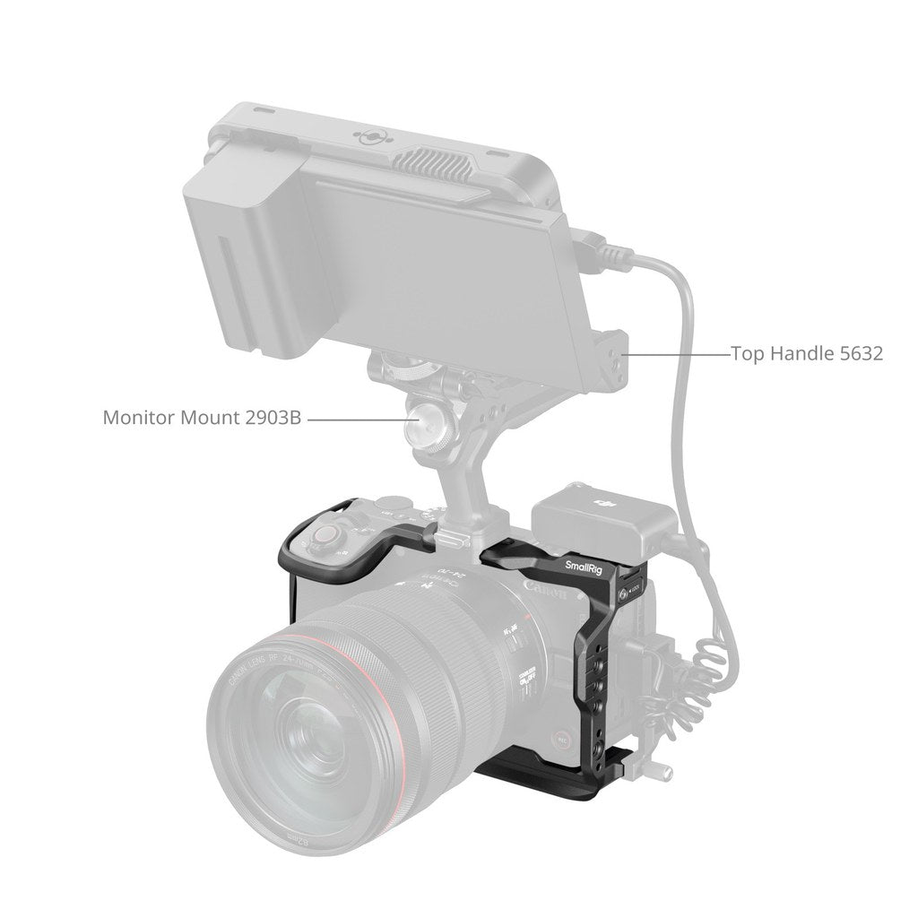 SmallRig 6372 HawkLock Quick Release Cage for Canon EOS R6 V
