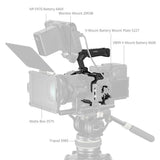 SmallRig 6379 HawkLock Cage Kit with Top Handle for Canon EOS R6 V