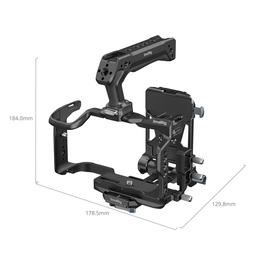 SmallRig 6381 HawkLock Cage Kit with V-Mount Plate for Canon EOS R6 V