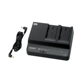Sony BCU2A 2-Channel Simultaneous Battery Charger/AC Adaptor for Lithium-Ion Battery