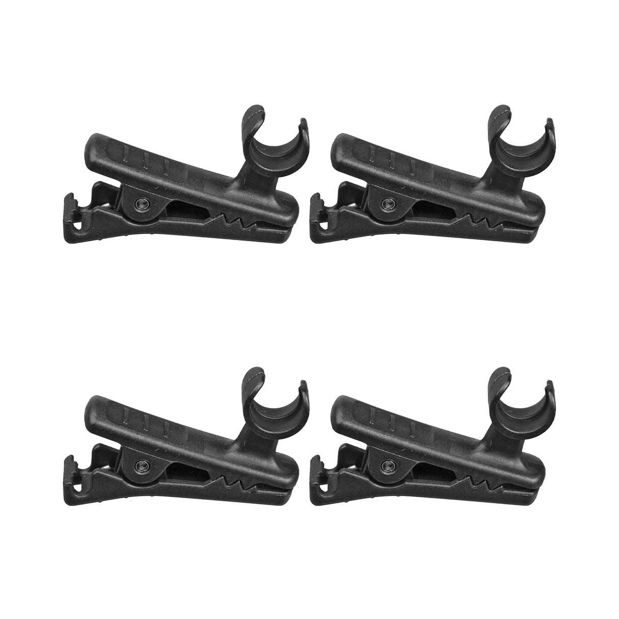 Sony SAD-HV1B Lavalier Microphone Holder Clip, 4 Pack