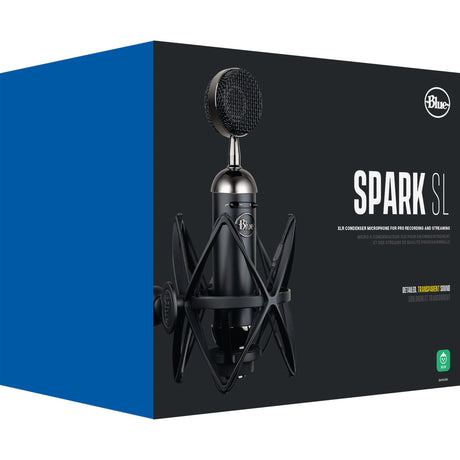 Blue Blackout Spark SL XLR Condenser Microphone for Recording and Streaming (Used)