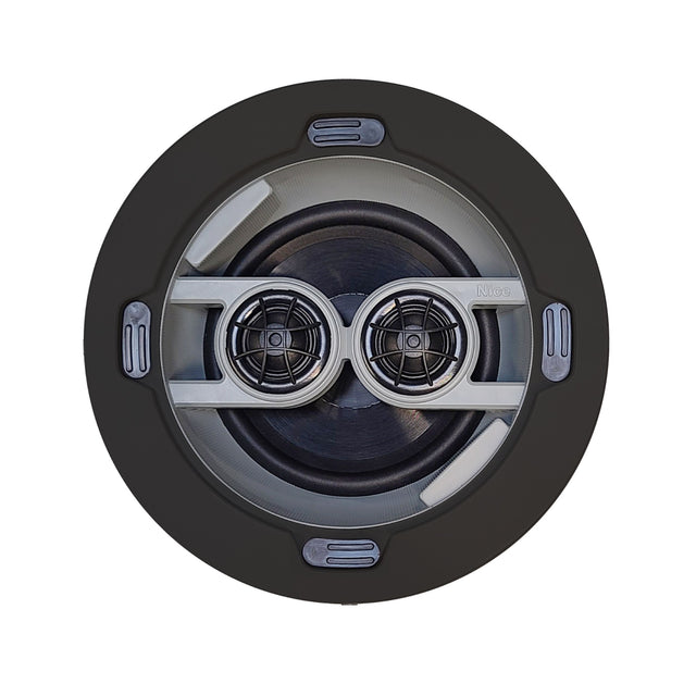SpeakerCraft SC1-IC6-DT 6.5" Dual-Tweeter Stereo In-Ceiling Speaker