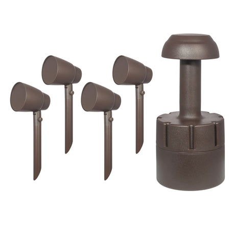 SpeakerCraft SC-TERR-4.1 Terrazza 4" Outdoor Speaker Kit with 8" Sub