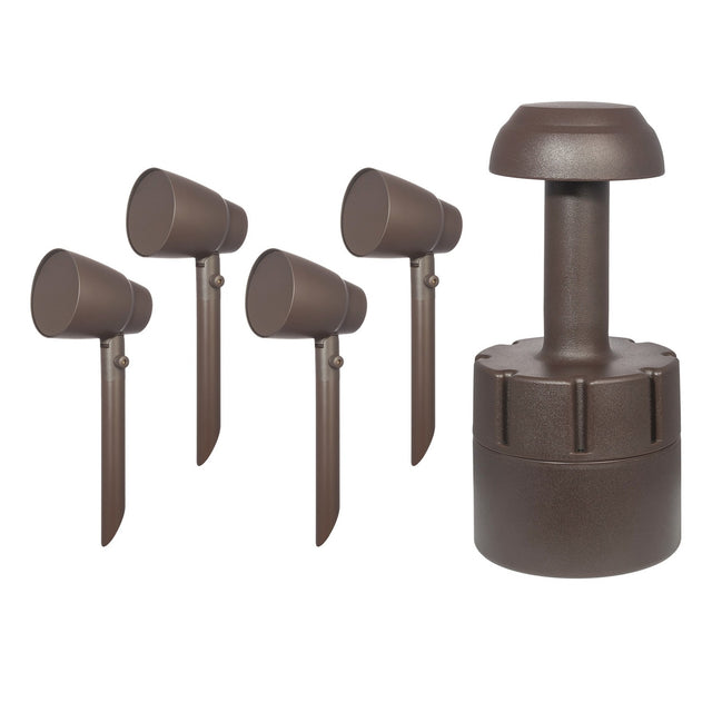 SpeakerCraft SC-TERR-4.1 Terrazza 4" Outdoor Speaker Kit with 8" Sub