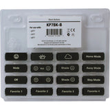 SpeakerCraft sKP7BK 16-Button Color Change Kit for sKP7 Keypad