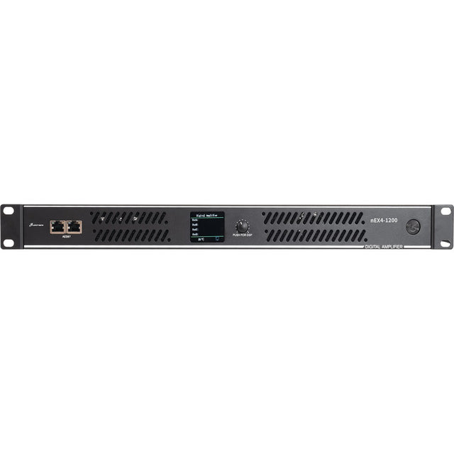 Studiomaster NEX4-1200 AES67 Networked 4-Channel Power Amplifier